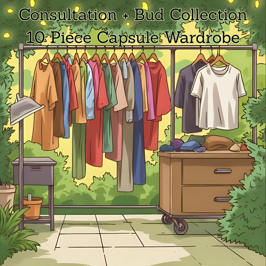 Consultation + Bud Collection - 10 Piece Capsule Wardrobe